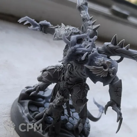 Описание картинки Daemon prince от Imperial_Hydra по цене 1 500руб | Свободный Рынок Миниатюр - СРМ
