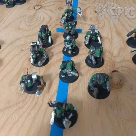 Описание картинки Ork BoyZ от TrTinf по цене 2 500руб | Свободный Рынок Миниатюр - СРМ