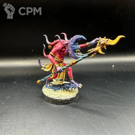 Описание картинки Changecaster, Herald of Tzeentch от Gooldi по цене 100руб | Свободный Рынок Миниатюр - СРМ
