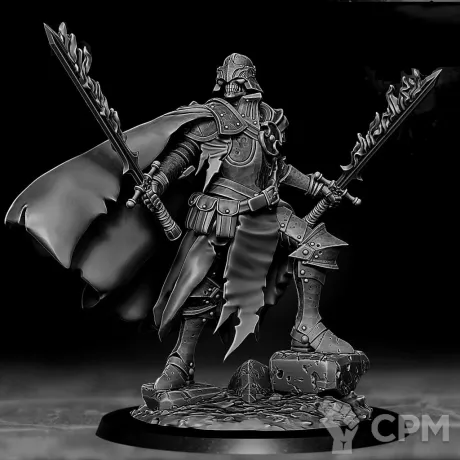 Описание картинки Cadaver Corps Warlock от Подземный человек по цене 410руб | Свободный Рынок Миниатюр - СРМ