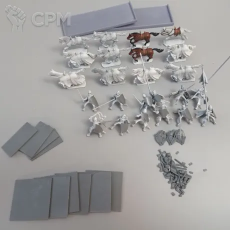 Описание картинки Fireforge Games Templar Knights от Fridericus по цене 2 100руб | Свободный Рынок Миниатюр - СРМ