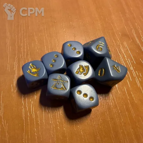Описание картинки Kill Team: Space Wolves Dice Set от Дима162 по цене 2 500руб | Свободный Рынок Миниатюр - СРМ