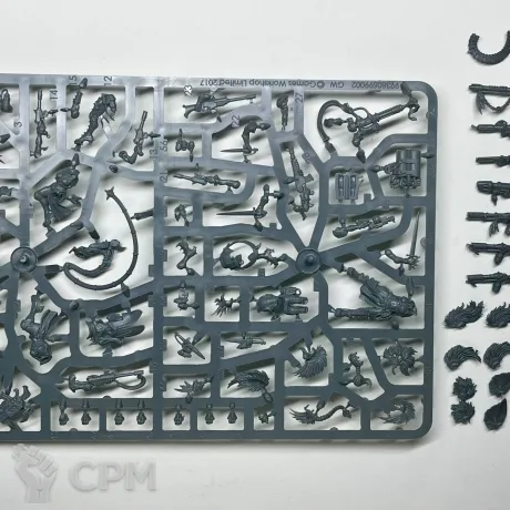 Описание картинки Escher Gang 1 литник + Escher Weapons от Aeсius по цене 2 200руб | Свободный Рынок Миниатюр - СРМ