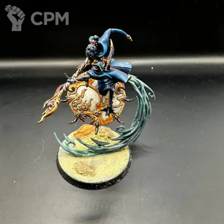 Описание картинки Magister on Disc of Tzeentch от Gooldi по цене 100руб | Свободный Рынок Миниатюр - СРМ