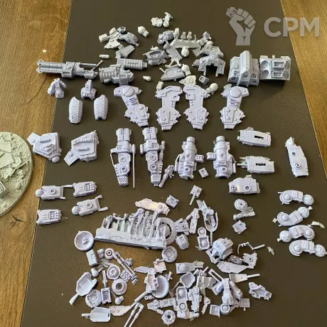 Описание картинки XV109 Y'Vahra Battlesuit от ArtyomKosh по цене 3 000руб | Свободный Рынок Миниатюр - СРМ