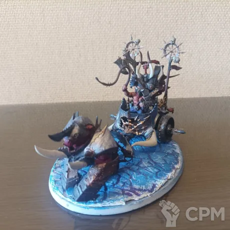 Описание картинки Gorebeast Chariot от LordNest по цене 2 000руб | Свободный Рынок Миниатюр - СРМ