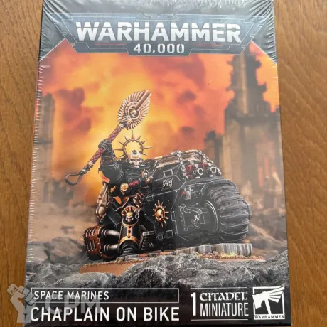 Описание картинки Chaplain on Bike от Shin_tf по цене 4 800руб | Свободный Рынок Миниатюр - СРМ