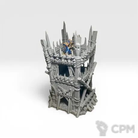 Описание картинки Башня орков от 3D Wargaming по цене 2 200руб | Свободный Рынок Миниатюр - СРМ