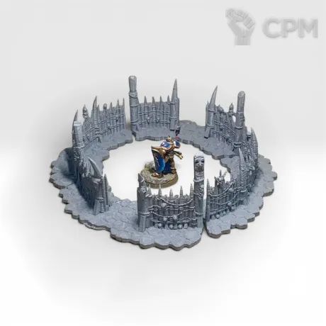 Описание картинки Арена орков от 3D Wargaming по цене 1 200руб | Свободный Рынок Миниатюр - СРМ