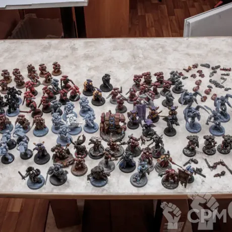 Описание картинки Армия Blood Angels от Alerond по цене 20 000руб | Свободный Рынок Миниатюр - СРМ