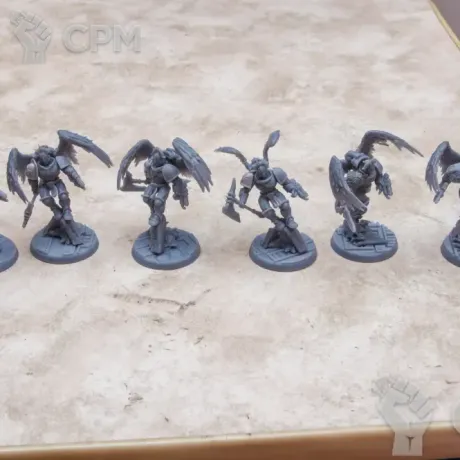 Описание картинки Sanguinary Guard 6шт от Alerond по цене 1 000руб | Свободный Рынок Миниатюр - СРМ