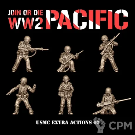 Описание картинки USMC EXTRA ACTIONS_02 от 3DPrintClub по цене 95руб | Свободный Рынок Миниатюр - СРМ