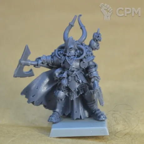 Описание картинки Exalted Hero of Chaos (Games Day 2009) от Mechanikus Forge по цене 500руб | Свободный Рынок Миниатюр - СРМ