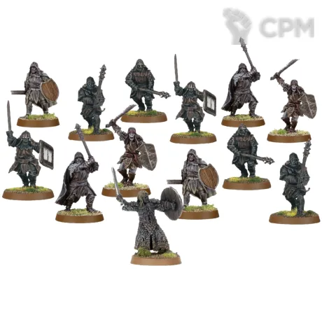 Описание картинки Урук-Хаи Мордора Варбанд от Strategy Battle Game по цене 1 290руб | Свободный Рынок Миниатюр - СРМ