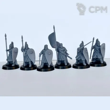 Описание картинки Дружина Рохана от Strategy Battle Game по цене 690руб | Свободный Рынок Миниатюр - СРМ