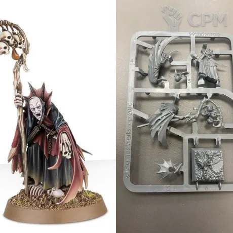 Описание картинки Vampire Counts Necromancer от k.rossman по цене 2 500руб | Свободный Рынок Миниатюр - СРМ