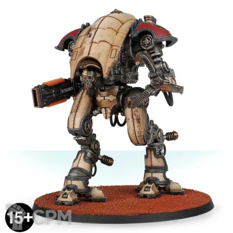 Описание картинки Предзаказ Mechanicum Knight Moirax with Volkite Veuglaire and Gyges Siege Claw от  по цене 6 300руб | Свободный Рынок Миниатюр - СРМ