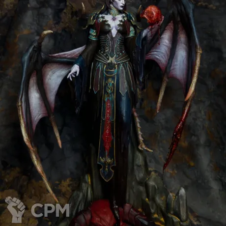 Описание картинки Lilith Mother of Sanctuary Diablo 4 от  по цене 70 000руб | Свободный Рынок Миниатюр - СРМ
