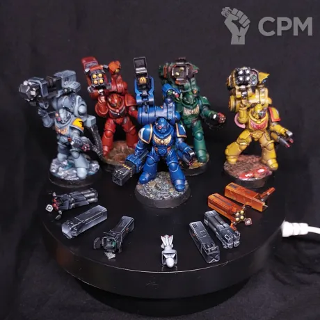 Описание картинки Desolation Squad конверсия (альт.) от Arrowhead Miniatures по цене 100руб | Свободный Рынок Миниатюр - СРМ