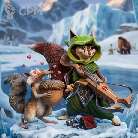 Описание картинки Худвинк (Hoodwink) Дота 2 от Flameborn_Minis по цене 3 800руб | Свободный Рынок Миниатюр - СРМ