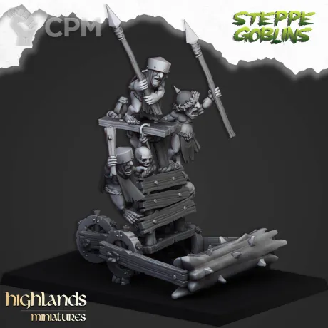 Описание картинки Steppe Goblors Roller от 3DPrintClub по цене 407руб | Свободный Рынок Миниатюр - СРМ