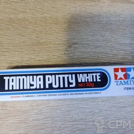Описание картинки Шпаклевка для сборных моделей TAMIYA PUTTY WHITE от Trazyn's Collection по цене 360руб | Свободный Рынок Миниатюр - СРМ