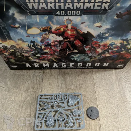 Описание картинки Armageddon Captain with Relic Shield - Оригинал (1) от Gregor98 по цене 1 700руб | Свободный Рынок Миниатюр - СРМ