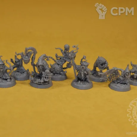 Описание картинки Zarbag's Gitz от Mechanikus Forge по цене 1 100руб | Свободный Рынок Миниатюр - СРМ
