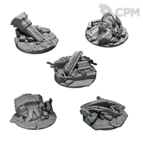 Описание картинки Bood Angel  X5 Jump Topper 32 мм от 3D Print Workshop по цене 347руб | Свободный Рынок Миниатюр - СРМ