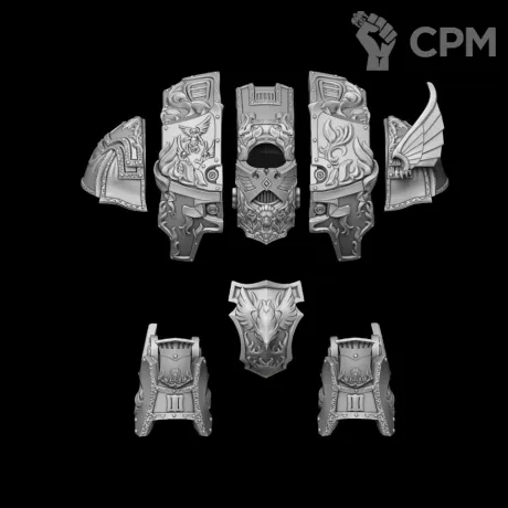 Описание картинки Armor model "Levi" type Phoenix от Bazilevs по цене 1 095руб | Свободный Рынок Миниатюр - СРМ