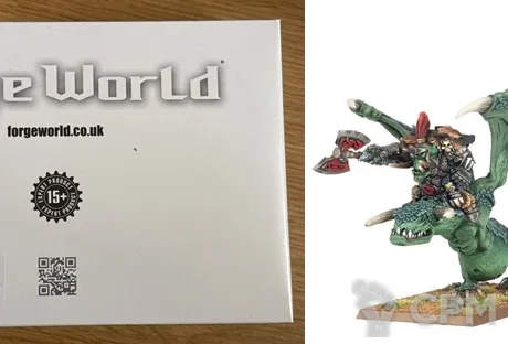 Описание картинки Orc Warboss on Wyvern от zurdo по цене 10 500руб | Свободный Рынок Миниатюр - СРМ