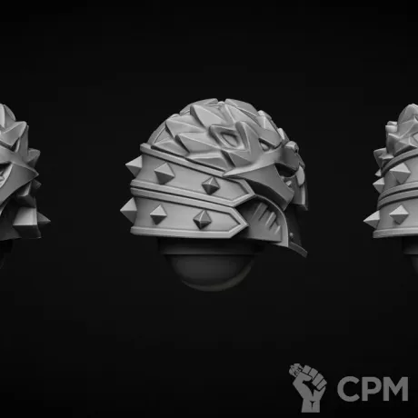 Описание картинки шлем“MENDAX” тип Wolf Father от Bazilevs по цене 147руб | Свободный Рынок Миниатюр - СРМ