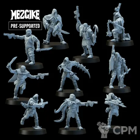 Описание картинки Cultists of the dredge melee weapon от Age of Printmar по цене 491руб | Свободный Рынок Миниатюр - СРМ