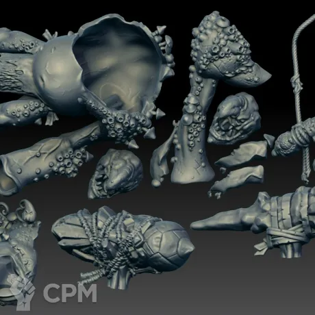 Описание картинки Dankhold Troggoth (Scan) от AxeL's Forge по цене 1 500руб | Свободный Рынок Миниатюр - СРМ