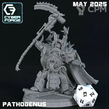 Описание картинки Pathogenus от 3DPrintClub по цене 230руб | Свободный Рынок Миниатюр - СРМ