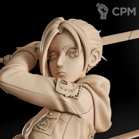 Описание картинки Annie Leonhart Фигурка (Attack on Titans) от GAS3TXD  по цене 2 900руб | Свободный Рынок Миниатюр - СРМ