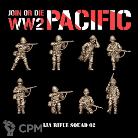 Описание картинки IJA RIFLEMEN_02 от 3DPrintClub по цене 95руб | Свободный Рынок Миниатюр - СРМ
