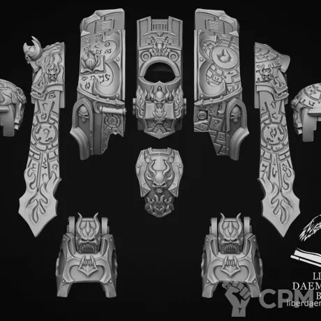 Описание картинки Armor model "Levi" type Fides от LDBits по цене 1 258руб | Свободный Рынок Миниатюр - СРМ