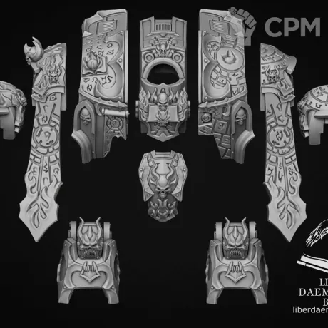 Описание картинки Armor model "Levi" type Fides от Bazilevs по цене 1 095руб | Свободный Рынок Миниатюр - СРМ