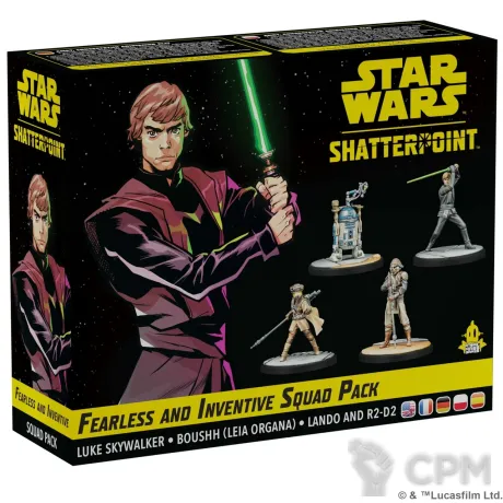 Описание картинки Star Wars: Shatterpoint - Fearless and Inventive Squad Pack от StarkLogistics по цене 5 880руб | Свободный Рынок Миниатюр - СРМ