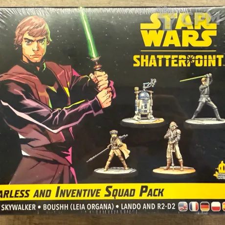 Описание картинки Shatterpoint Fearless and Inventive Squad Pack от Miniature Wargames по цене 4 975руб | Свободный Рынок Миниатюр - СРМ
