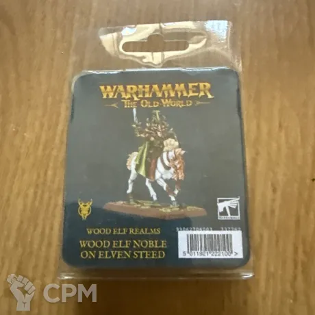 Описание картинки Wood Elf Noble on Elven Steed от zurdo по цене 3 700руб | Свободный Рынок Миниатюр - СРМ