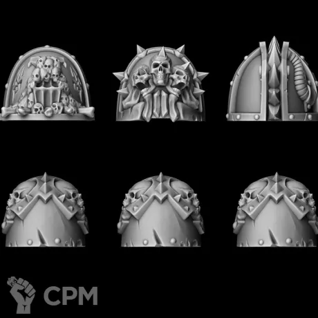 Описание картинки наплечники Hasher от Bazilevs по цене 497руб | Свободный Рынок Миниатюр - СРМ