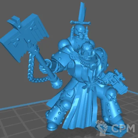 Описание картинки Grimaldus от ForgeSmith по цене 500руб | Свободный Рынок Миниатюр - СРМ