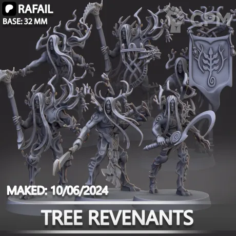 Описание картинки Tree-Revenants от Naggaroth Night по цене 300руб | Свободный Рынок Миниатюр - СРМ