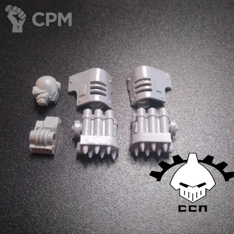 Описание картинки Contemptor Pattern Cyclone Missile Launcher от ССП по цене 240руб | Свободный Рынок Миниатюр - СРМ