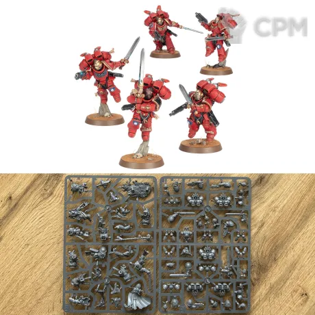 Описание картинки Vanguard Veterans with Jump Packs от Artsart по цене 100руб | Свободный Рынок Миниатюр - СРМ