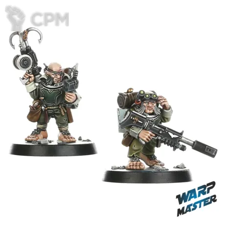 Описание картинки Ratling Twins, Rein and Raus от WARP Master по цене 760руб | Свободный Рынок Миниатюр - СРМ