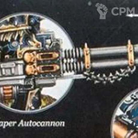 Описание картинки Reaper Autocannon CSM T от WARP Master по цене 100руб | Свободный Рынок Миниатюр - СРМ