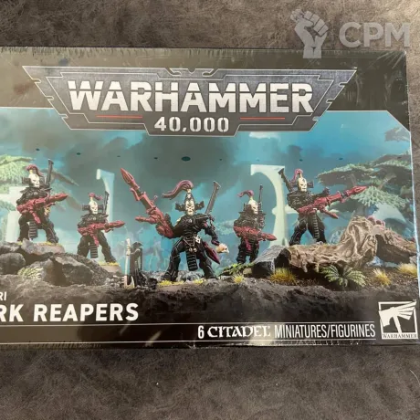Описание картинки Aeldari Dark Reapers от vasilifas по цене 4 500руб | Свободный Рынок Миниатюр - СРМ
